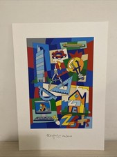 Ugo Nespolo , Serigrafia Su