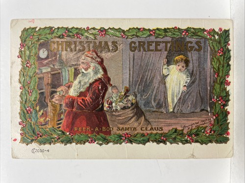 Peek boo babbo natale - peek-a-boo,