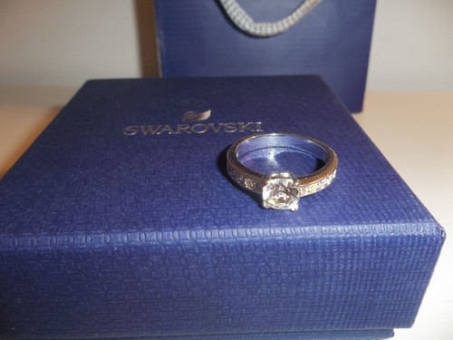 Anello cristallo solitario - cristallo,