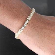 Bracciale Tennis S Bar Shap