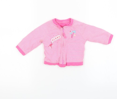 Giacca basic righe rosa per - basic,