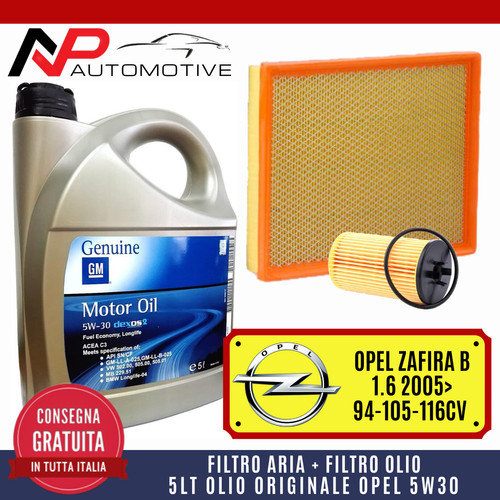 Kit tagliando opel zafira - kit,