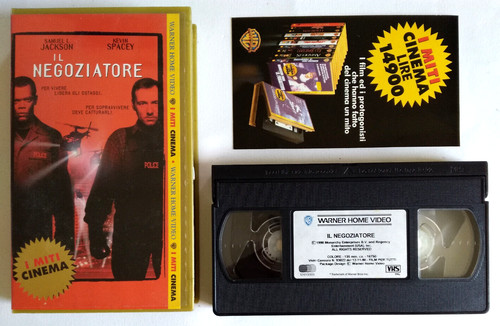Vhs negoziatore film azione - il,