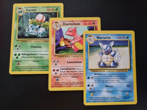Carte pokemon singole set base - singole,