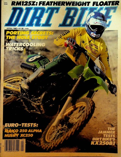 Dirt bike magazine april 1982 - magazine,