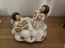 THUN Carillon Coppia Angeli Con Strumenti Musicali FUNZIONANTE RARO