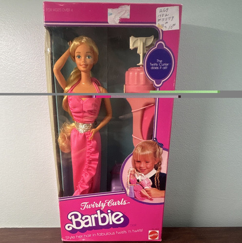 Mattel twirly curls barbie - twirly,