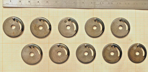 Lotto tornio macchina da - 10,