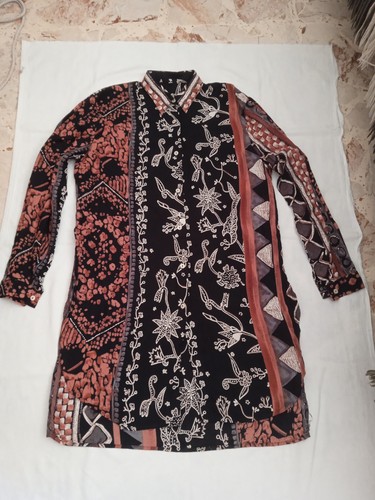 Vestito estivo nero corallo - nero, e