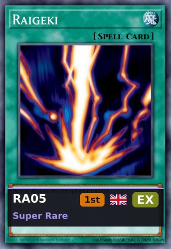 Raigeki - , rara)