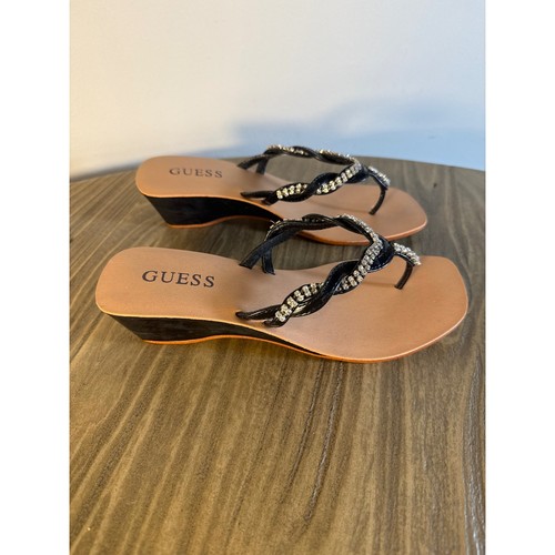 Sandali con zeppa - guess, sandra