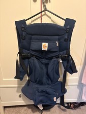 Ergobaby - Marsupio Ergo Omni 360 per neonati e bambini blu