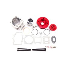 Kit Alesaggio Grande Rosso 47cc 49cc 44mm Pistone Cilindro Mini Moto Sporco ATV Pocket Bike