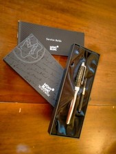 Stilografica MONTBLANC Meisterstück  carbon & steel Art. 5827  come nuova