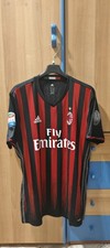Maglia AC Milan Home 2016-2017  Adizero Adidas Size L Bonaventura 5 Serie A