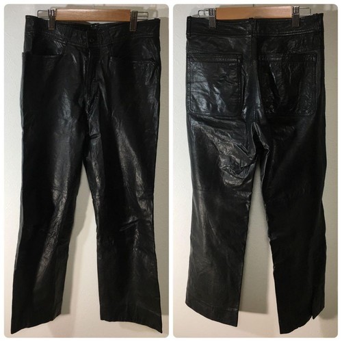 Pantalone pelle bovina vintage