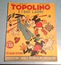 Topolino Albo d'Oro anteguerra originale numero 2 febbraio 1937 buone condizioni