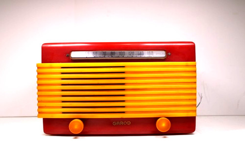 Vintage rosso giallo garod - giallo,