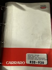 Catalogo Ricambi Carraro 820