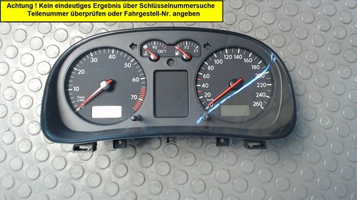 Unità contachilometri golf - vw,