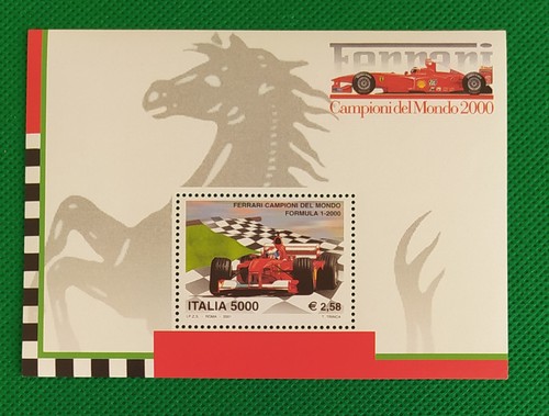 Italia 2001 foglietto - , ferrari