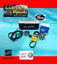 KIT DISTRIBUZIONE GATES + POMPA ACQUA + CINGHIA AUDI A3 8p A4 b6 b7 1.9 2.0 TDI