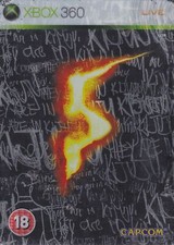 Xbox 360 **RESIDENT EVIL 5** italiano Steelbook Special Limited come nuovo