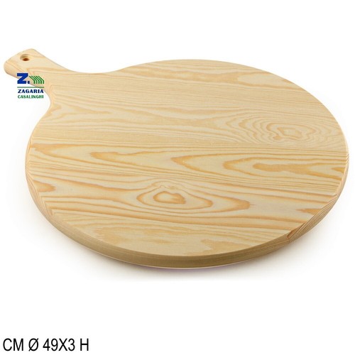 Tagliere legno rotondo - in,