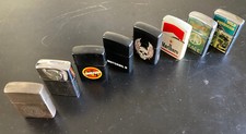 Accendini a Petrolio Benzina - Stock 8 Pezzi (ZIPPO, CHAMP, ...)