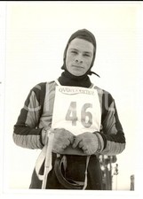 1950 ca SWITZERLAND Campionati SCI ALPINO Alex KALTENBRUNNER pronto per la gara