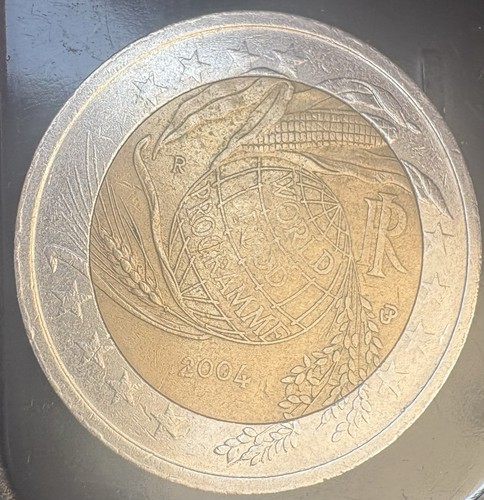 Euro moneta rara - euro, food