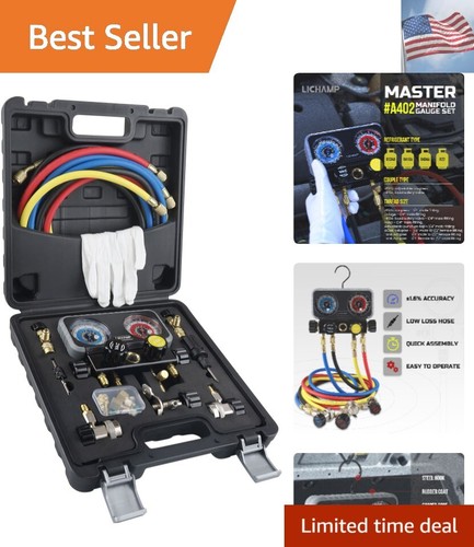 Hvac r410a set manometro - set,