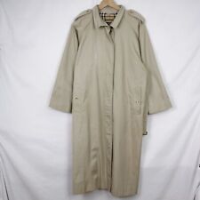 Trench Burberry in cotone colore beige taglia M da donna
