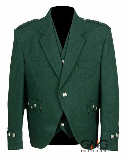 Scozzese uomo verde - lana, kilt