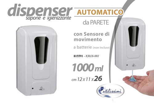 Dispenser porta sapone liquido - porta,