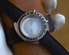 Cassa Seiko 5 cronografo 7017-6050 speed timer vintage automatico raro uomo