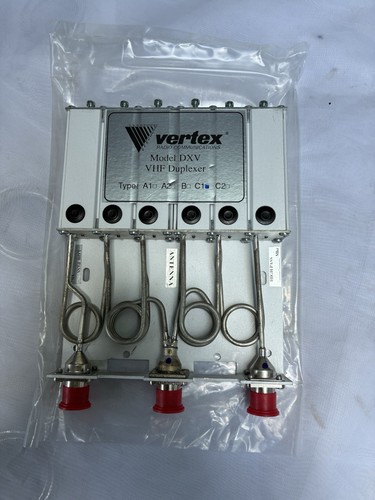 Vertex dxv vhf duplexer tipo - dxv,