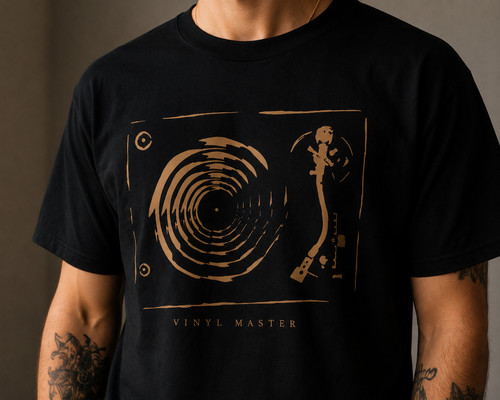 Shirt disco vinile - t-shirt,