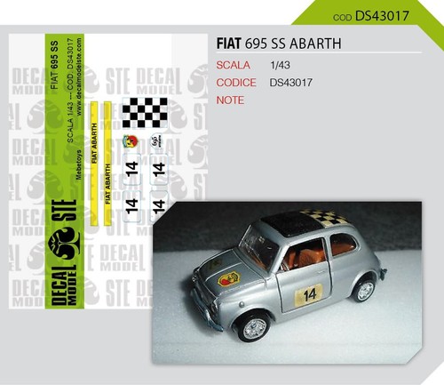 Fiat 695 abarth mebetoys - 695,