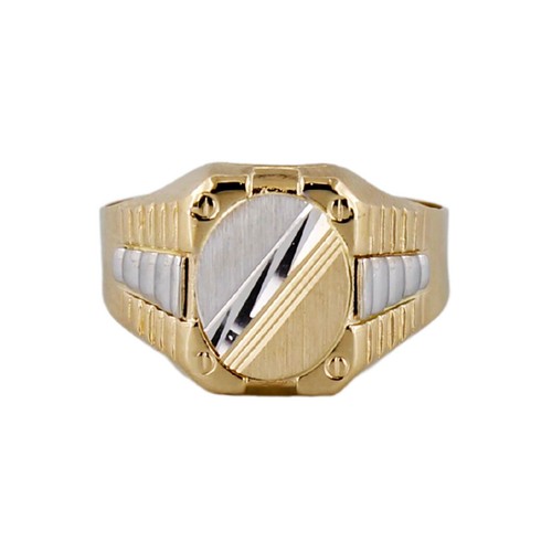 Anello uomo chevalier ovale - anello, in
