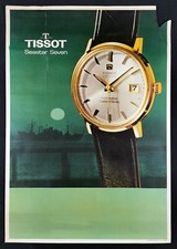 TISSOT SEASTAR SEVEN manifesto poster Orologio da Polso Watch Visodate P4