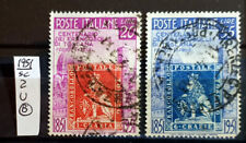 ITALY REPUBBLICA 1951 TOSCANA SERIE COMPLETA USATA - 2 STAMPS U