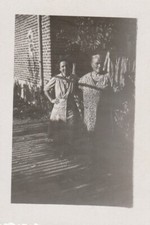 B3 - Foto Photo Fotografia Anni 60 - Coppia Donne anziane