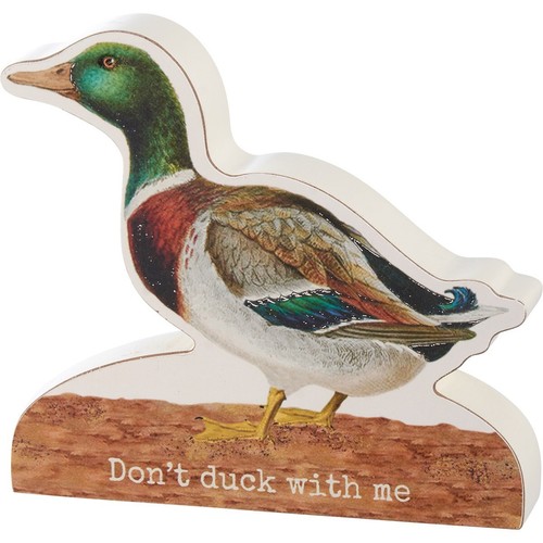 Don duck with insegna - with, me