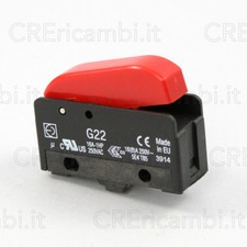 BIEFFE Pulsante Vapore + Microinterruttore Originale Ferro Stiro Professionale