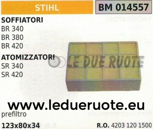 42031201500 pre filtro aria - 42031201500,