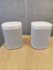 Coppia Sonos One SL bianchi - come nuovi, con scatola originale e cavi