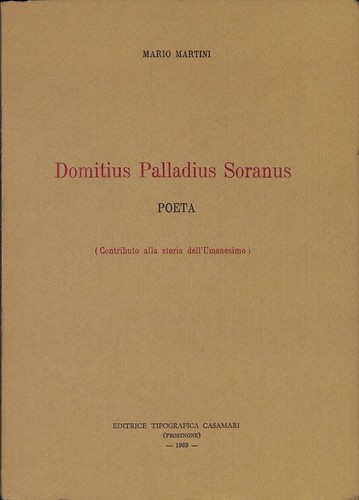 Domitius palladius soranus - palladius,