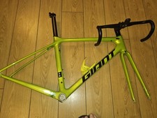 Telaio bici da strada freno cerchio carbonio Giant TCR Advanced Pro taglia small