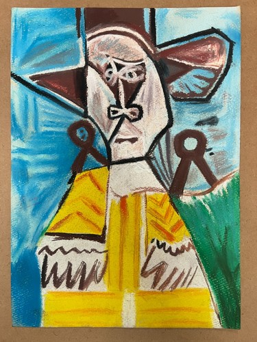 Pablo picasso disegno carta - pablo,